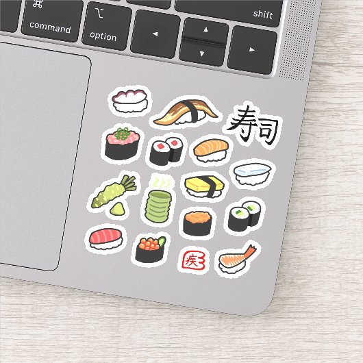 Japanese Sushi 🍣  Sticker (Detail)