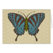 Japanese Swallowtail Card (Voorkant Horizontaal)