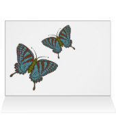 Japanese Swallowtail Card (Binnen Horizontaal (Boven))