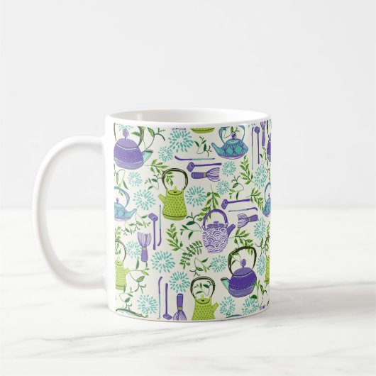 Japanese Teapot Green Tea  Koffiemok (Links)