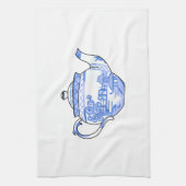 JAPANESE TEAPOT THEEDOEK (Verticaal)