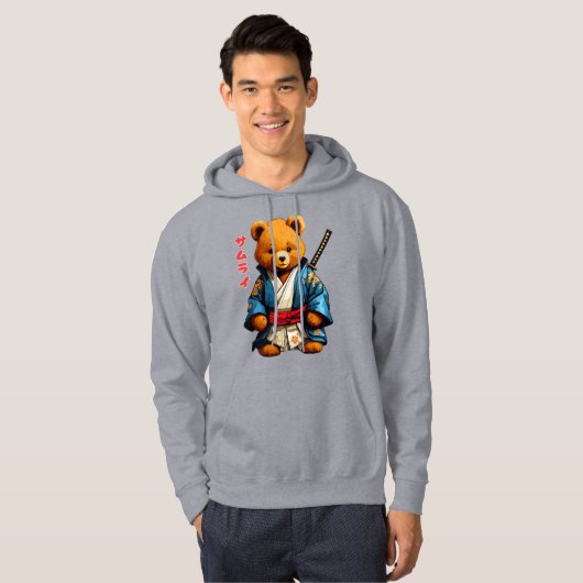 Japanese Teddy Bear Hoodie (Voorkant volledig)