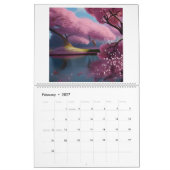 japanese themed paintings kalender (Feb 2027)