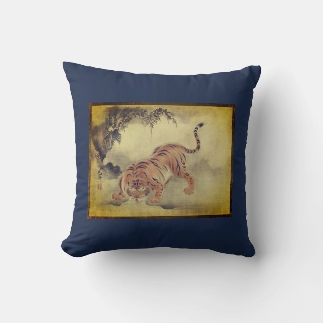 JAPANESE TIGER Sierkussen (Voorkant)