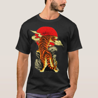 Japanese Tiger Tattoo Art Premium T-shirt