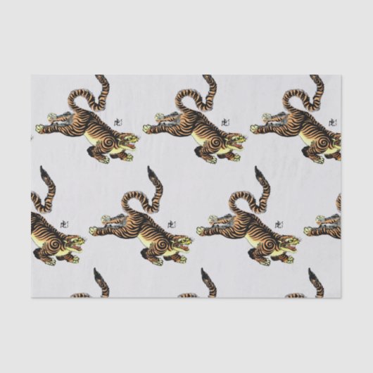 JAPANESE TIGER TISSUE PAPIER (Voorkant)