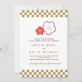 Japanese Touch Bridal Kaart (Voorkant)