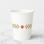 Japanese Touch Bridal Papieren Bekers (Achterkant)