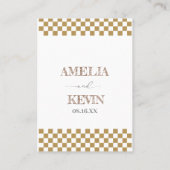 Japanese Touch Bridal Plaatskaartje (Achterkant)