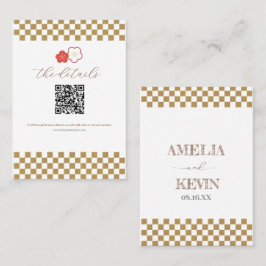 Japanese Touch Bridal Plaatskaartje