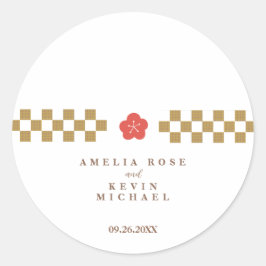 Japanese Touch Bridal Ronde Sticker