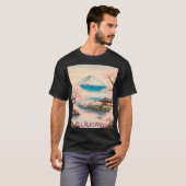 Japanese Traditional Fujiyama Ukiyo-e　日本　富士山　 T-shirt (Voorkant volledig)