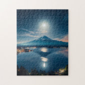 Japanese　Traditional　Vintage　fujiyama Legpuzzel (Verticaal)