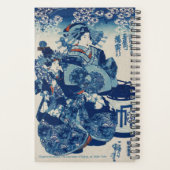 Japanese Ukiyo-e – Utagawa Kuniyoshi – Custom Text Planner (Achterkant)