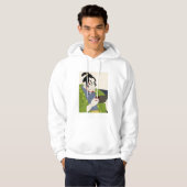 Japanese Ukiyoe Style Modern Gaming Kabuki Actor  Hoodie (Voorkant volledig)