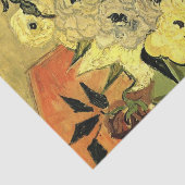 Japanese Vase, Roses, Anemones by Vincent van Gogh Tissuepapier (Detail)