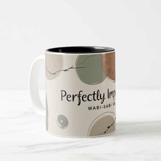 Japanese Wabi-Sabi Soul Mok (Voorkant links)