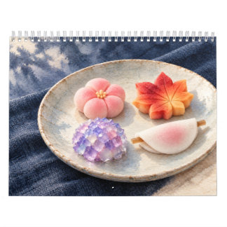 Japanese Wagashi Sweets Through the Seasons Kalender
