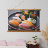 Japanese Waltz | Eight Sushi Poems Dancing Hangend Wandkleed (Slaapkamer)