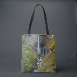 Japanese Waterfall Photography Nikko Japan Nature Tote Bag<br><div class="desc">Enjoy a special piece of Japan with this enchanting full wrap tote bag featuring authentic photography of Kegon Falls, Nikko Japan. The image captures the striking basalt walls as the water spills over the edge into the valley below. Ideal for waterfall aficionados and those who want to carry a unique...</div>