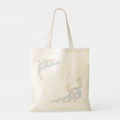 Japanese Wave Pine Tote Bag (Achterkant)