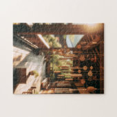 Japanese Wind Chimes – Serene Porch Puzzle Legpuzzel (Horizontaal)