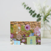 Japanese windklokken (fuurin) briefkaart (Staand voorkant)