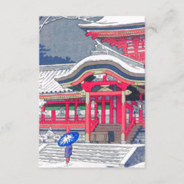 Japanese Winter Kaart