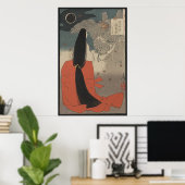 Japanese Woman and the Wizard Poster (Thuiskantoor)