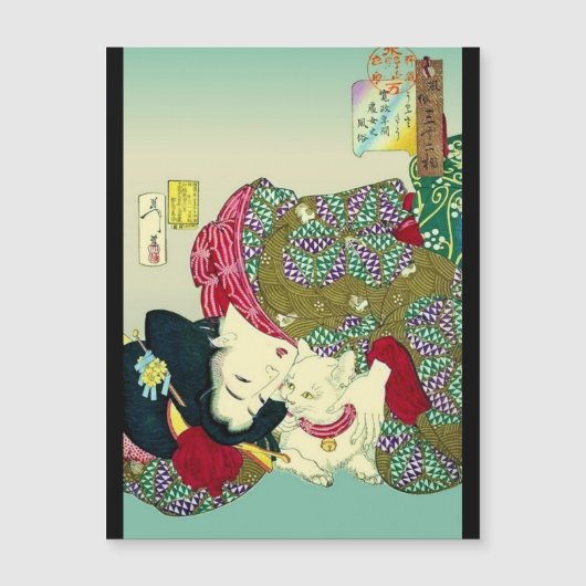 Japanese Women and Cat (Voorkant)