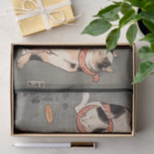 JAPANESE WOODBLOCK AFDRUKpapier Tissuepapier (Geschenk)