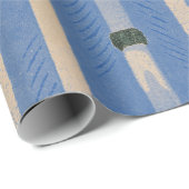 JAPANESE WOODBLOCK BAMBOO PATTERN WRAPPINGPAPIER CADEAUPAPIER (Rol Hoek)