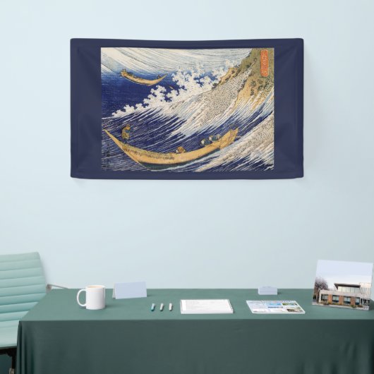 JAPANESE WOODBLOCK-banner Spandoek (Beurs)