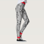 JAPANESE WOODBLOCK PATTERN AFDRUKTE LEGGINGS (Rechts)