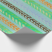 JAPANESE WOODBLOCK PATTERN WRAPPINGPAPIER CADEAUPAPIER (Hoek)