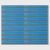 JAPANESE WOODBLOCK PATTERN WRAPPINGPAPIER IN BLAUW CADEAUPAPIER (Vlak)