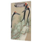 Japanese woodblock-print Cranes - Kamisaka Sekka Klembord (Links)
