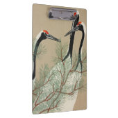 Japanese woodblock-print Cranes - Kamisaka Sekka Klembord (Rechts)