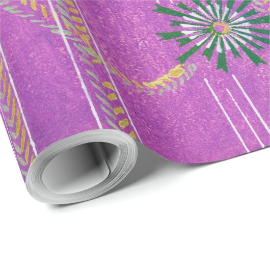 JAPANESE WOODBLOCK PRINT PATTERN WRAPPINGPAPIER CADEAUPAPIER (Rol Hoek)