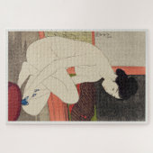 JAPANESE WOODBLOCK : SHINSUI ITE LEGPUZZEL (Horizontaal)