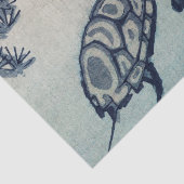 JAPANESE WOODBLOCK-TURTTEKST - Tapepapier Tissuepapier (Detail)