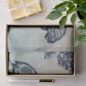 JAPANESE WOODBLOCK-TURTTEKST - Tapepapier Tissuepapier (Geschenk)