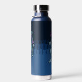 Japanese Yokai Bakeneko- Dancing Cat Waterfles (Rechts)