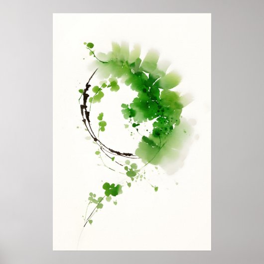 Japanese Zen Garden Poster (Voorkant)