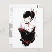 _japanesque briefkaart (Voorkant / Achterkant)