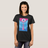  japangolf met dampgolven t-shirt (Voorkant volledig)