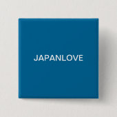JAPANLOVE VIERKANTE BUTTON 5,1 CM (Voorkant)