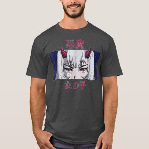 Japanner Anime Evil Girl Waifu Japan Kawaii Otaku T-shirt