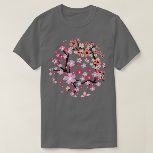 Japanner Sachura Cherry Blossom T-shirt (Design voorkant)