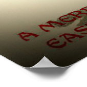 Japanners, eiervaas met bloemen, ZSSG Poster (Hoek)